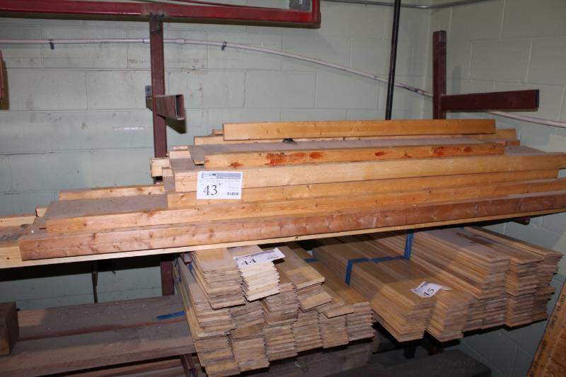 lot 43 image: Lot of (20) Wood I-Beams