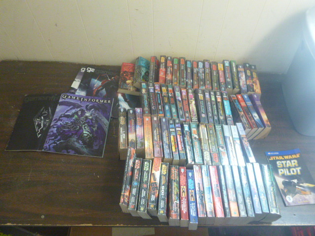 lot 8 image: Lot of Star Wars Books