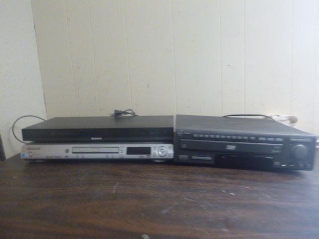 lot 50 image: 3 DVD Players