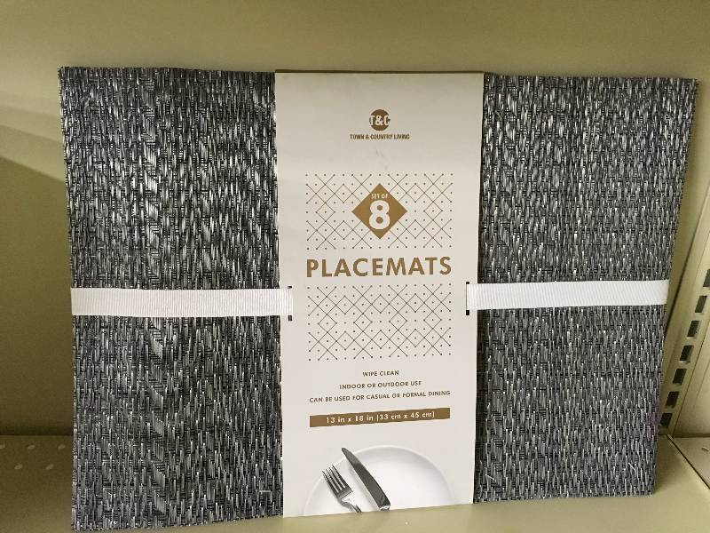 Town & Country Placemats, Retail $9.99