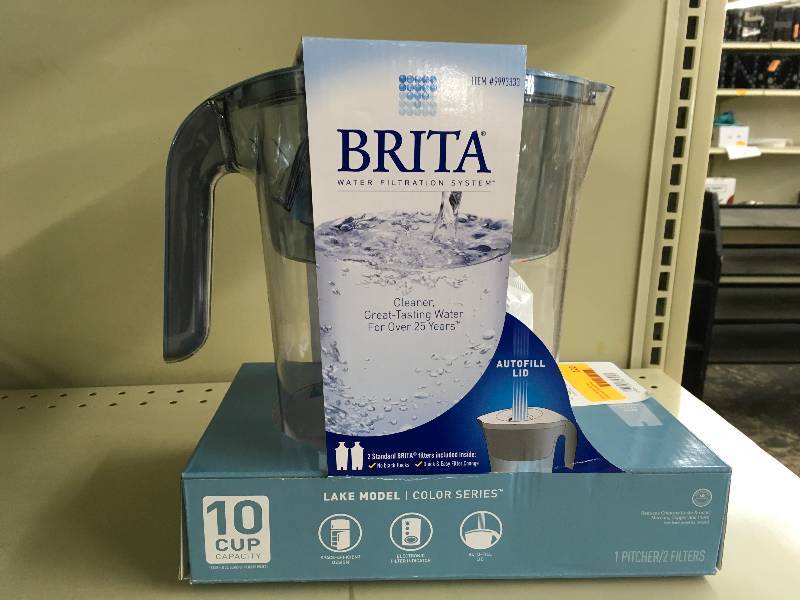 Brita Lake 10 Cup Pitcher, Retail $29.99