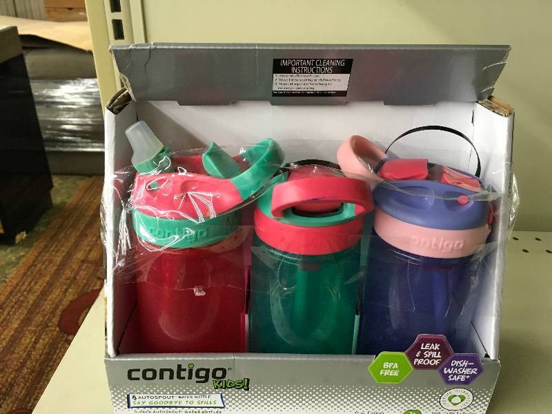 Gizmo 3PK Water Bottles, Retail $11.99