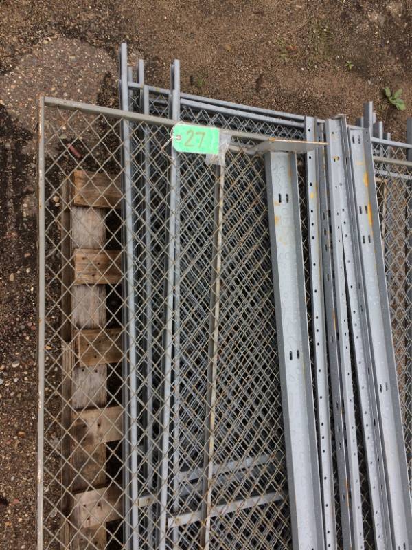 lot 27 image: Warehouse tool crib security fence