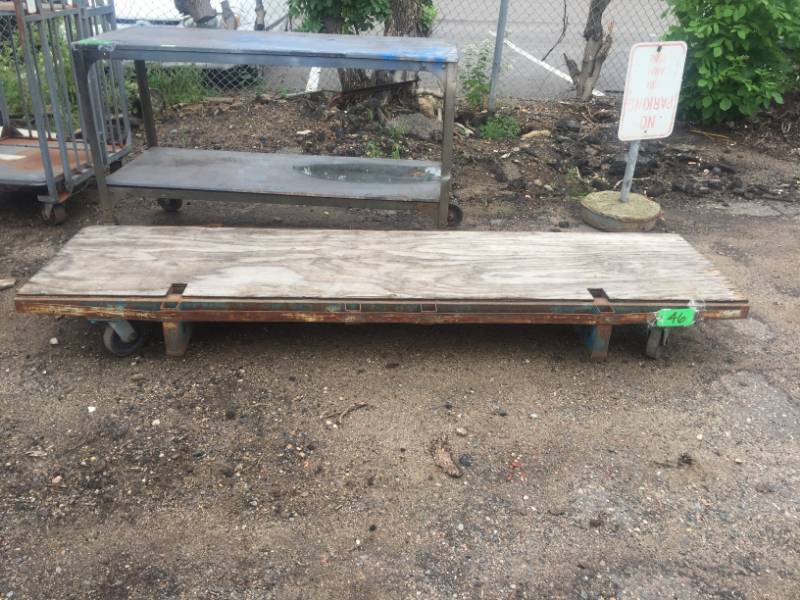 lot 46 image: Super heavy duty warehouse cart