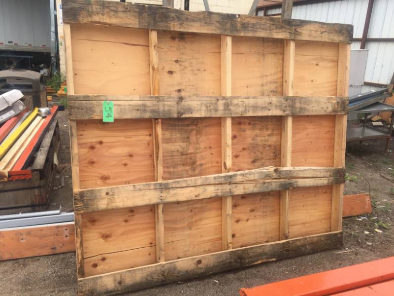 lot 54 image: Two Large wood platforms