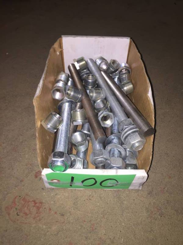 lot 100 image: New rods & bolts