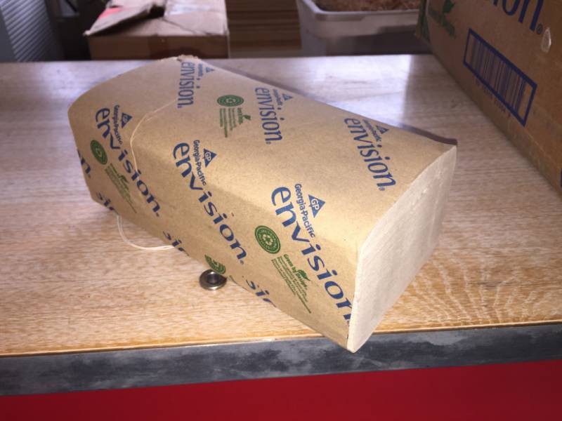 lot 175 image: 2 boxes Envision paper towels