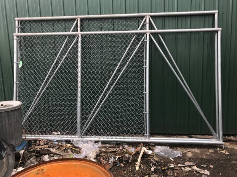 lot 75 image: Two Chain Link Fence Gates