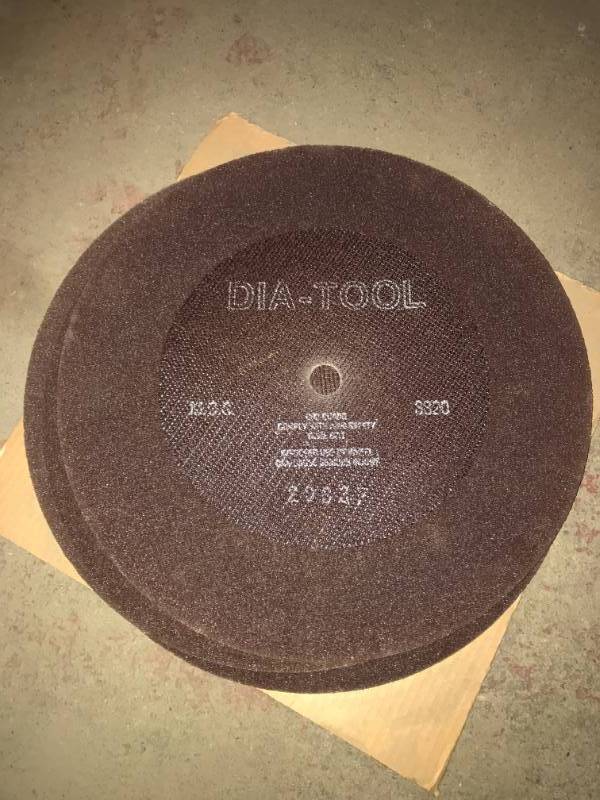 lot 109 image: Five abrasive wheels