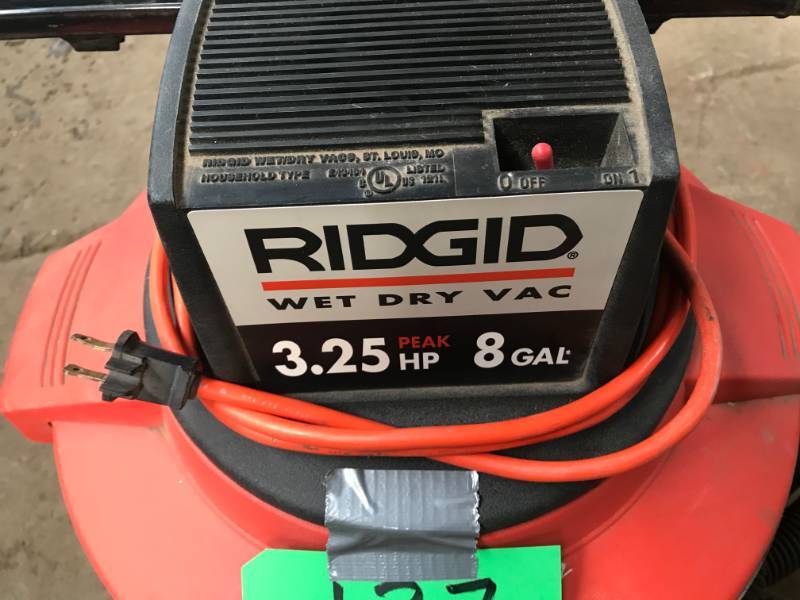 1 Rigid wet/dry vac | Pallet Racking 