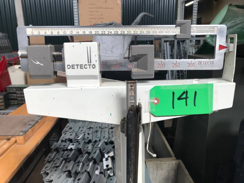 lot 141 image: Detecto scale