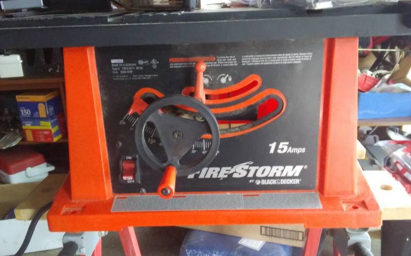 Best Fire Storm Black And Decker Table Saw for sale in Grapevine, Texas for  2024