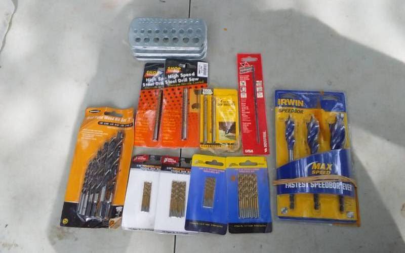 lot 36 image: Lot Of Assorted New Drill Bits