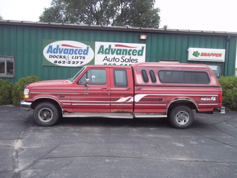 lot 1 image: 1992 Ford F-150 Super Cab 4 x 4
