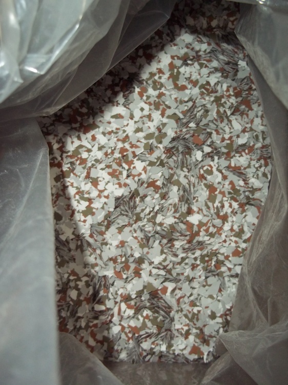 lot 11 image: Concrete Floor Paint Flakes