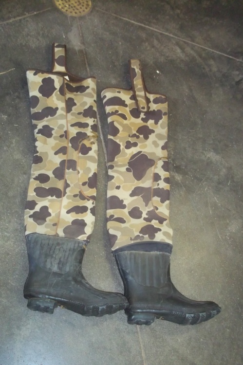 lot 29 image: Waders size 10