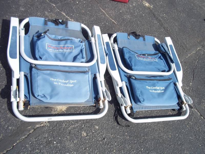 lot 77 image: Pair of Shore Fishing Chairs