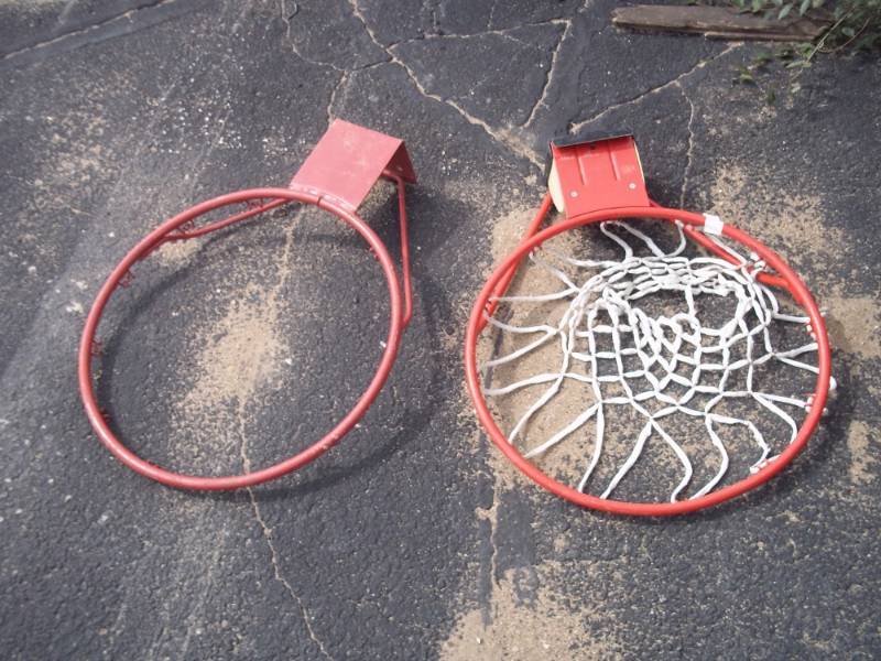 lot 146 image: Pair of Basket Ball Hoops