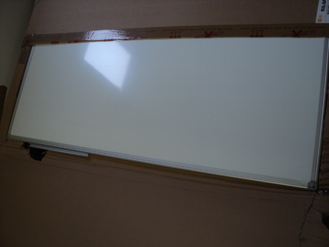 3 x 4 white steel board and 3 x ...