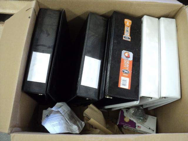 10 heavy duty binders, 2 16 x 22 ...