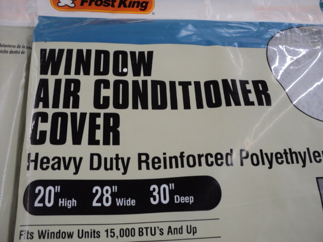 6 Frost King air conditioner covers...