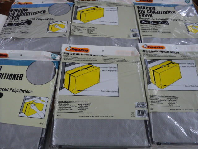 6 Frost King air conditioner covers...