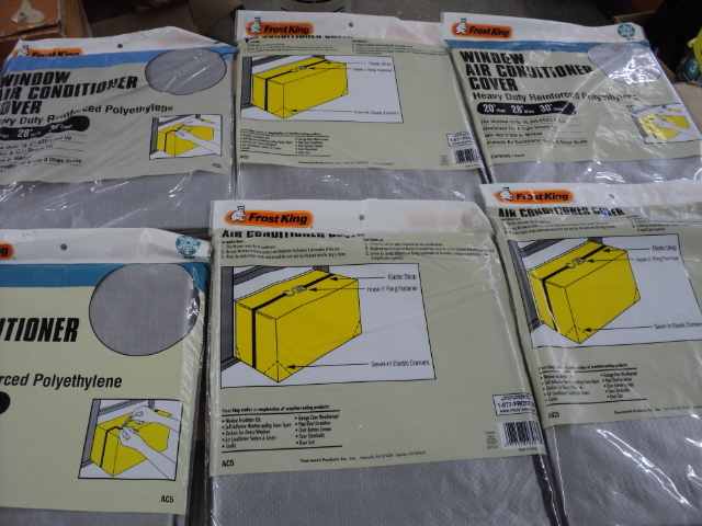6 Frost King air conditioner covers...