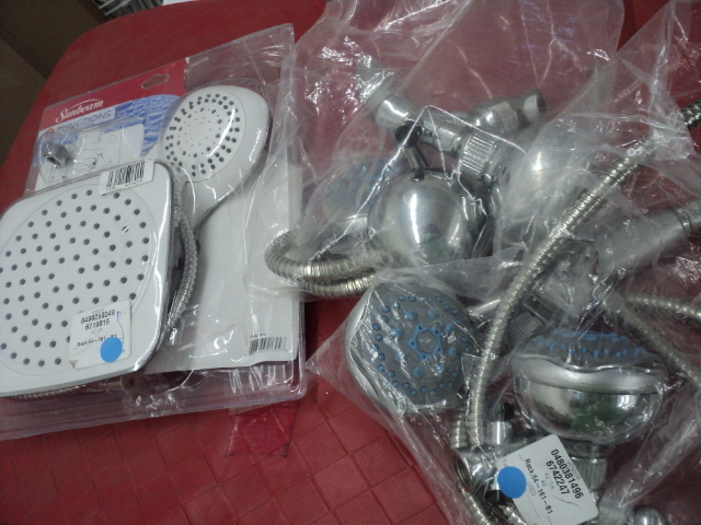 bathroom shower supplies...