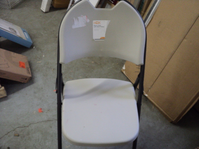 Resin foldable chair...