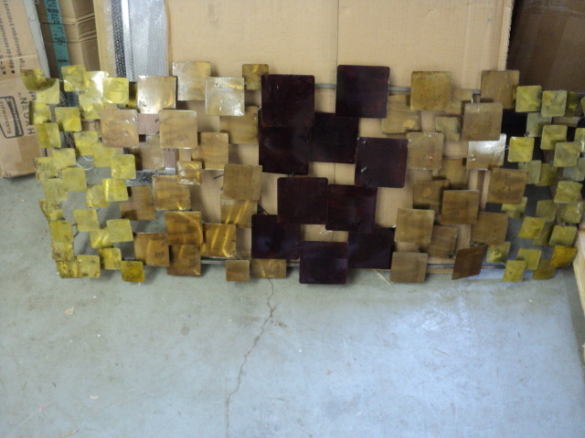 metal wall dcor - 46 x 18...
