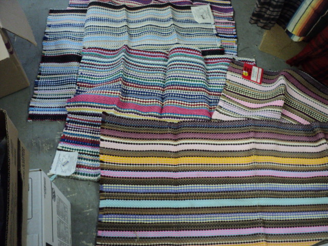 6 new rugs and wool and fleece mate...