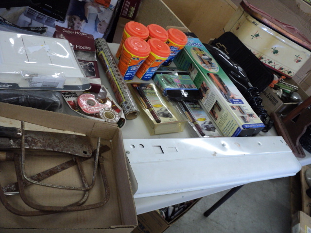 vintage and household lot...