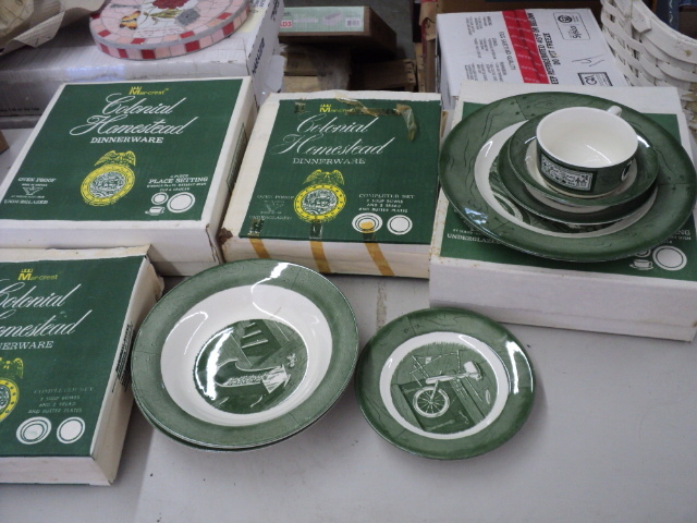 miscellaneous glassware...