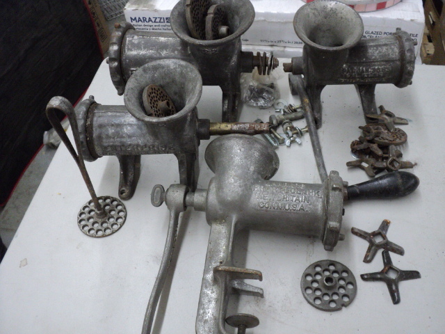 4 heavy duty grinders...