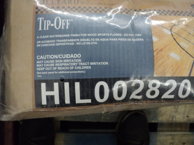 Hillyard Tip-Off clear finish for f...