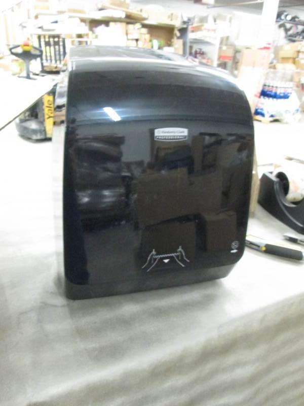lot 20 image: Kimberly Clark Towel Dispenser- box...
