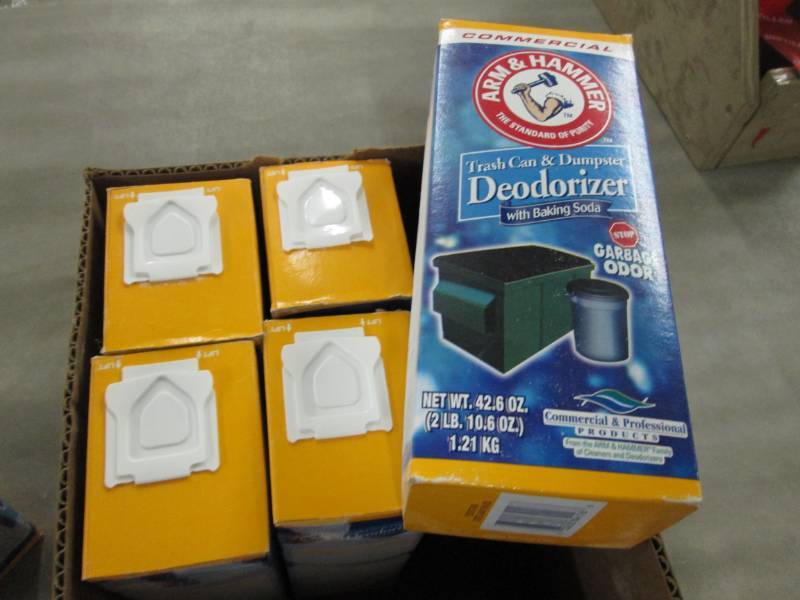 lot 63 image: 5 Boxes Arm & Hammer Trash Can Deod...