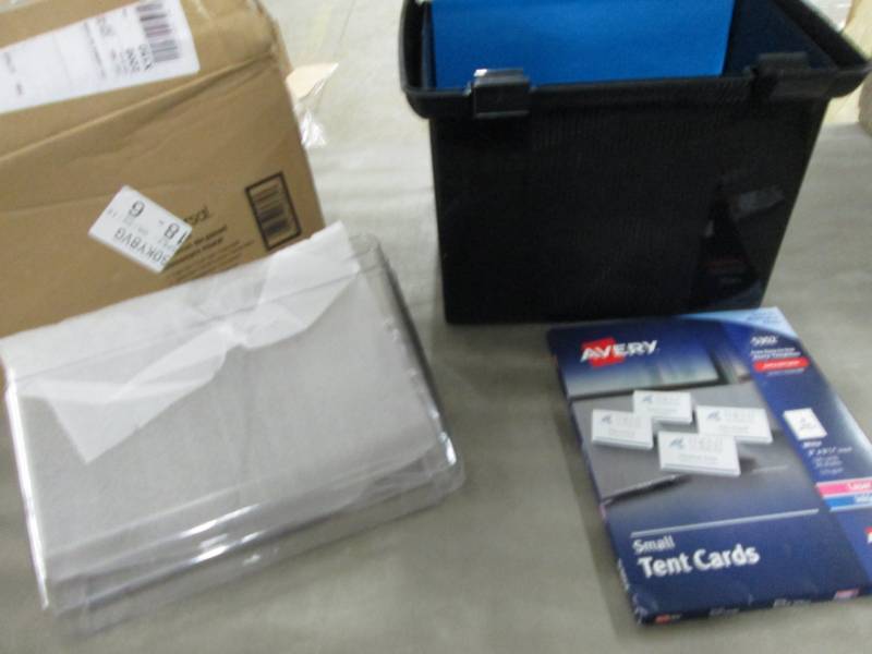 lot 71 image: Universal Wall Files, Tent Cards, D...