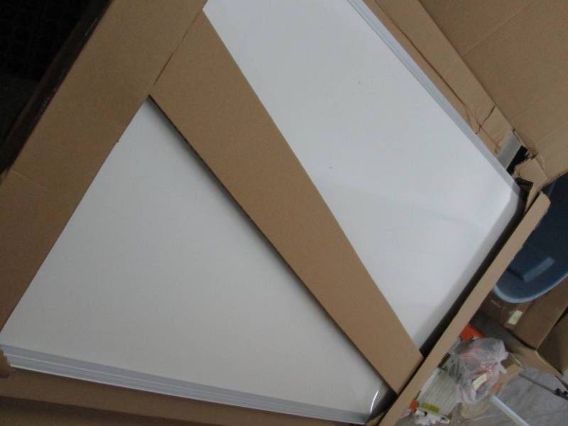 lot 100 image: Universal Melamine Dry Erase Board,...