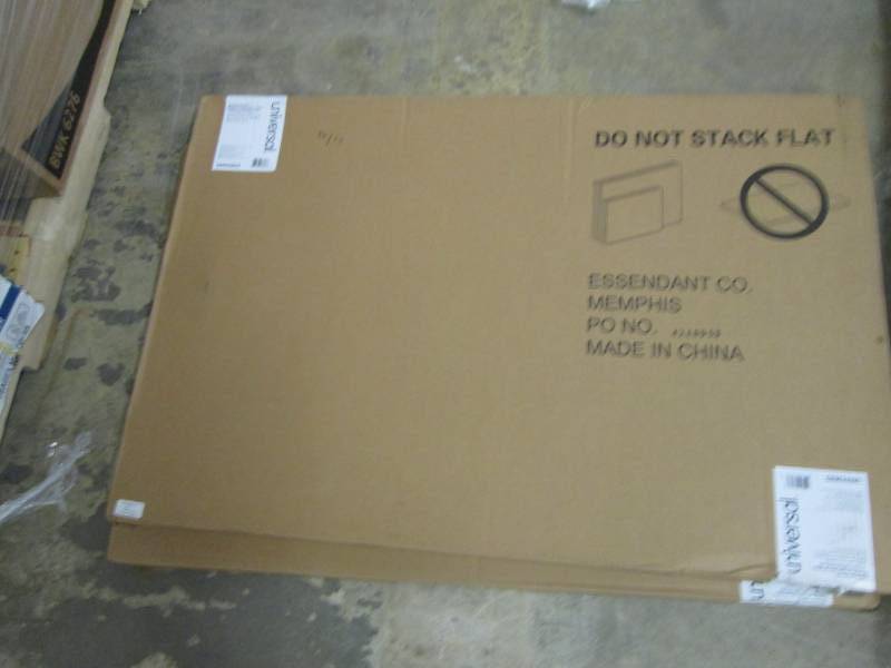 lot 101 image: Universal Melamine Dry Erase Board,...