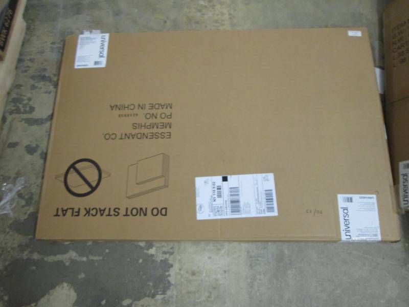 lot 102 image: Universal Melamine Dry Erase Board,...