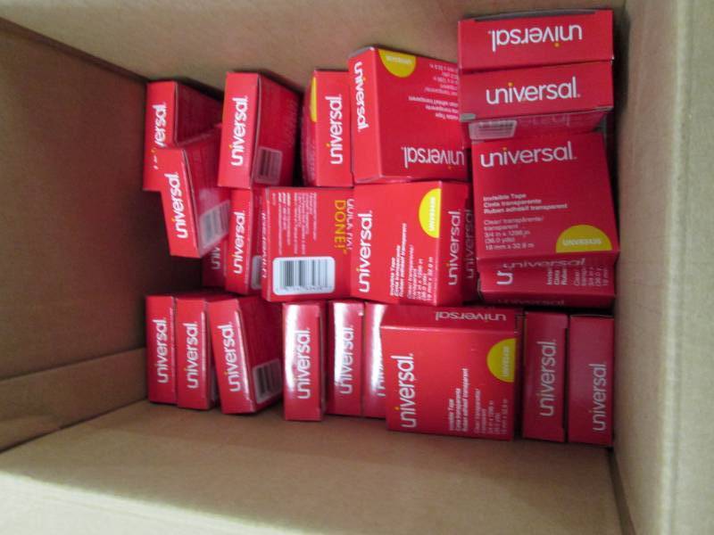 lot 107 image: Large Lot of Universal Invisible Ta...