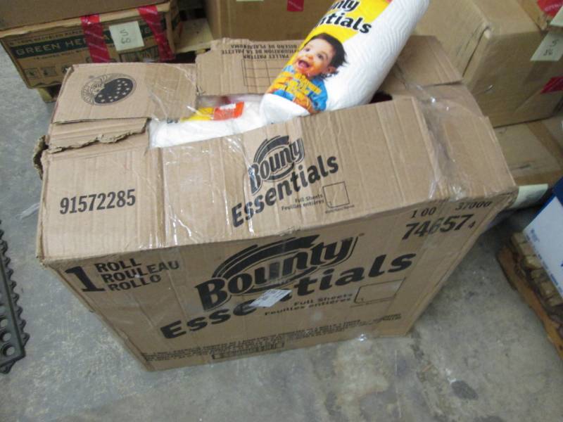lot 125 image: Box of Bounty Essential Full Sheet ...