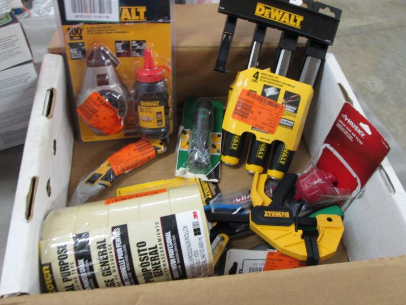 lot 138 image: Mixed Lot Chisel Set, Masking Tape...