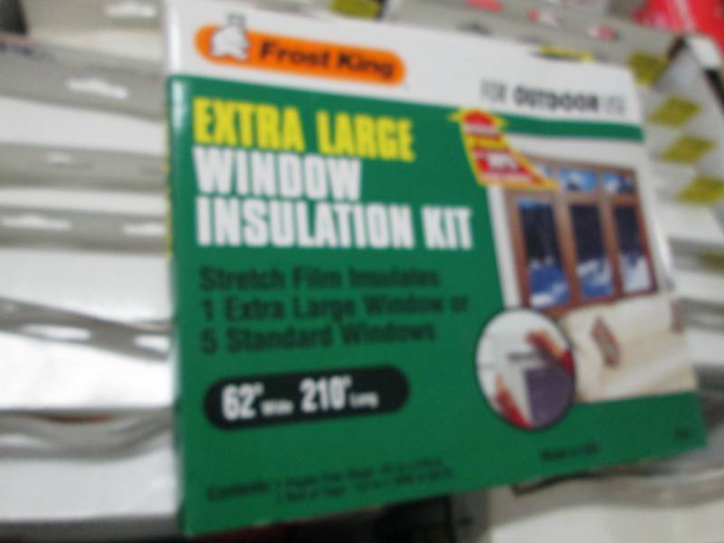 lot 141 image: Lot of 10 Frost King EO 62 in. x 2...