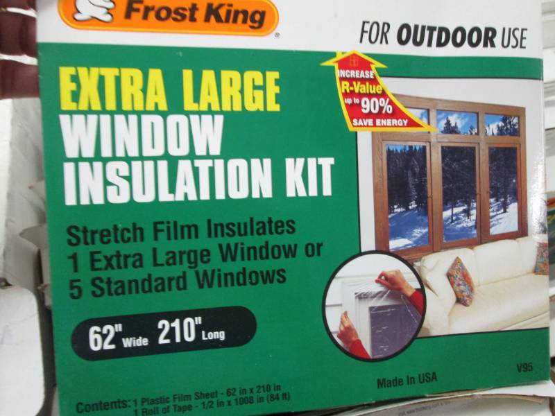 lot 142 image: Lot of 10 Frost King EO 62 in. x 2...