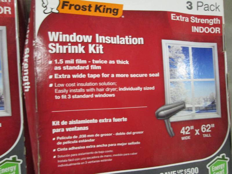 lot 143 image: Lot of 6 Frost King EO Heavy Duty ...