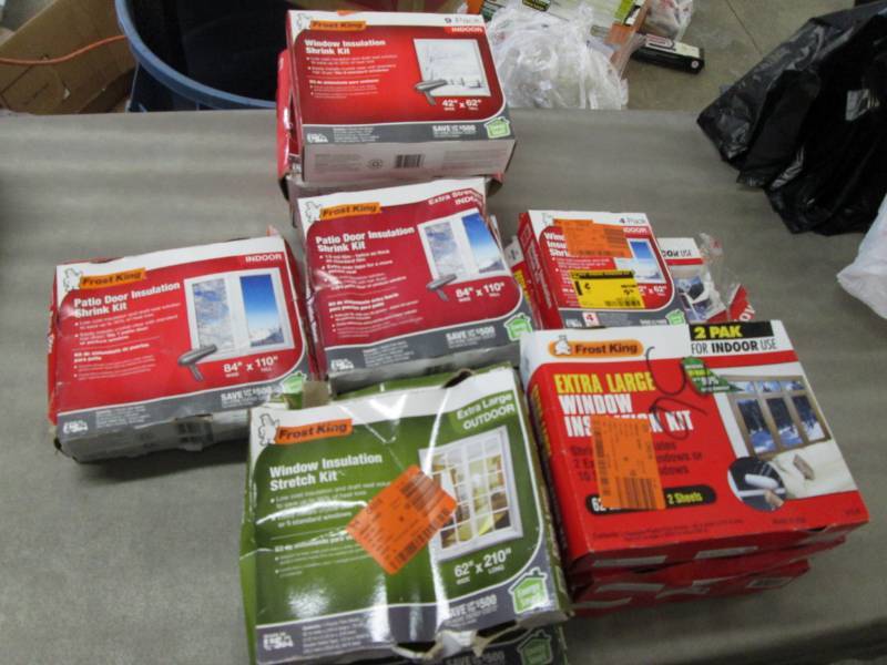 lot 146 image: Large Lot of Assorted Patio Door & ...