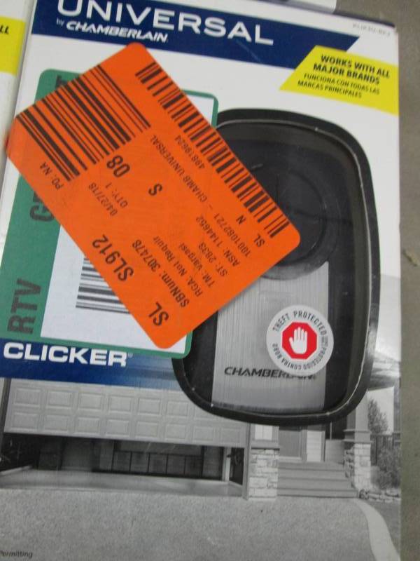 lot 155 image: Chamberlain Universal Remote Garage...
