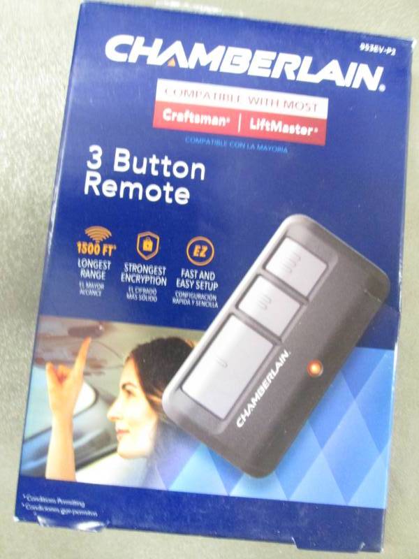 lot 152 image: ChamberlainGarage Door Remote Contr...